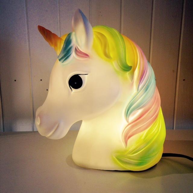Unicorn Rainbow Table Lamp Lamp MDI House Of Little Dreams