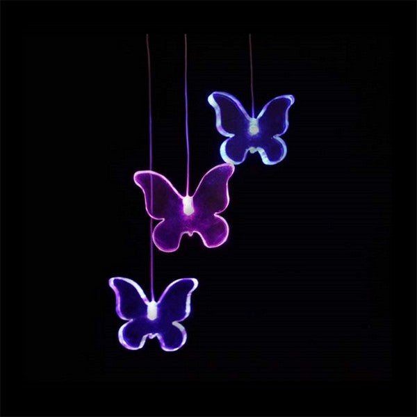 Butterfly Mobile LED Colour Change i love lights