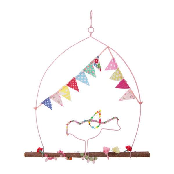 Wall hanging bird with bunting Wall Hangings Inspire by The Design Edge House Of Little Dreams
