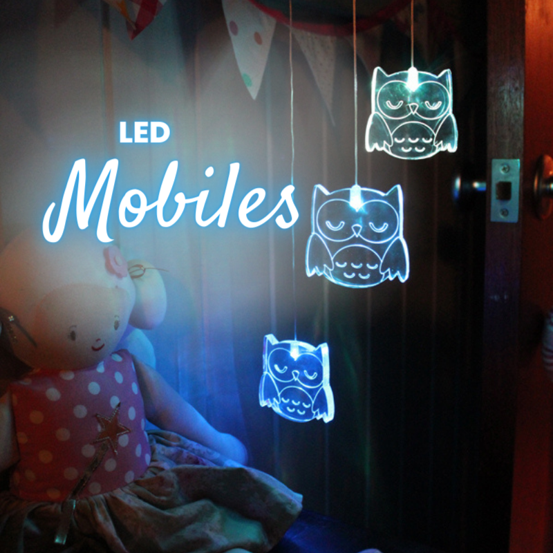 LED baby mobile