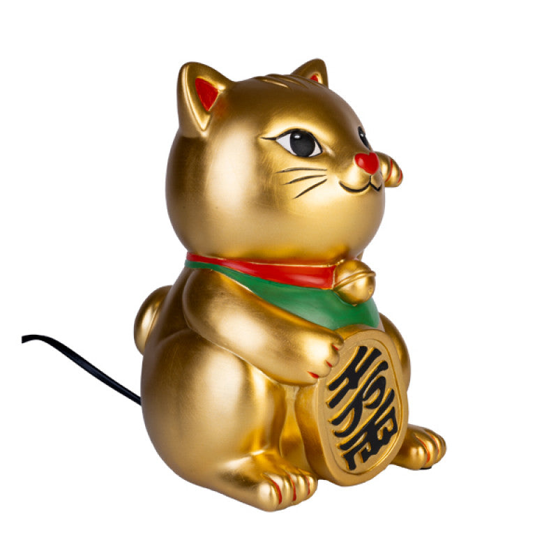 Golden Lucky Cat Table Lamp