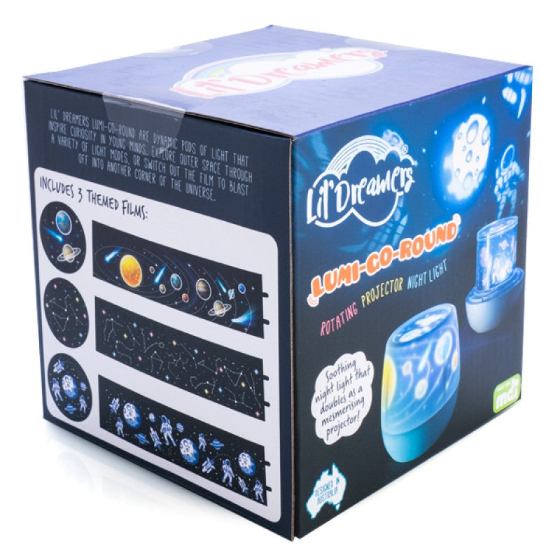 Lumi-Go-Round Space Rotating Projector Light