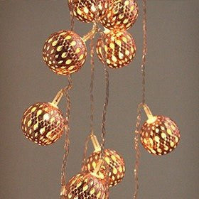 Grand Maroq Copper - Electric String Light Delight Decor House Of Little Dreams