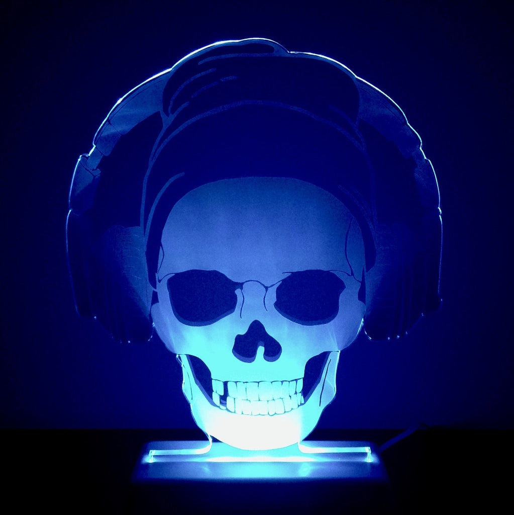 Skull Night Light Lamp Delight Decor House Of Little Dreams