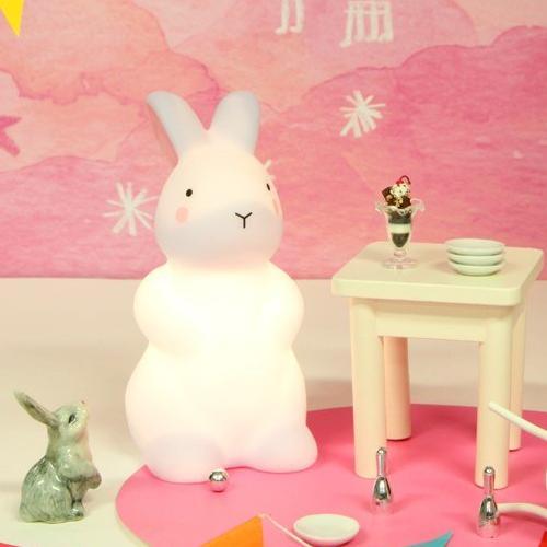 Bunny Light Small White Fun Light Ups Teeny & Tiny House Of Little Dreams