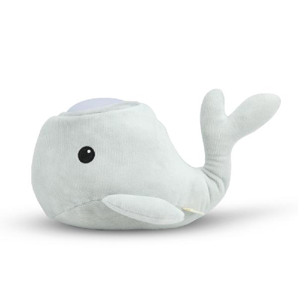 Hugglo Whale Grey Plush light Hugglo House Of Little Dreams