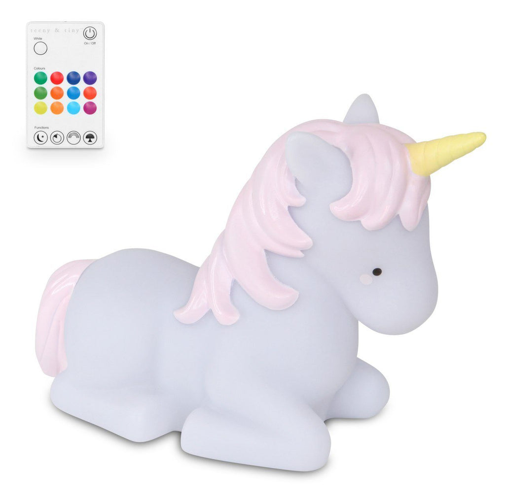 Unicorn Night Light Medium Remote Controlled Lamp Teeny & Tiny House Of Little Dreams