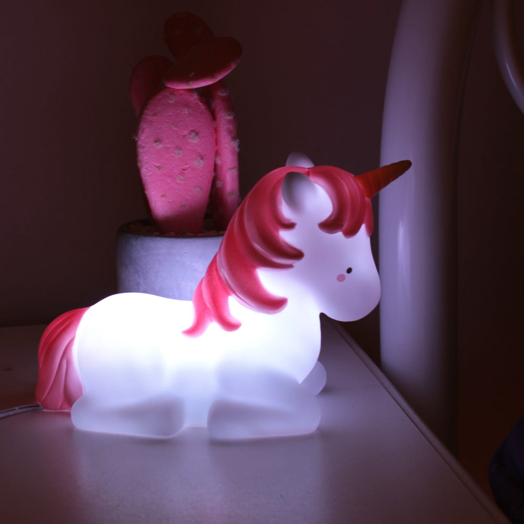 3d unicorn shop lamp