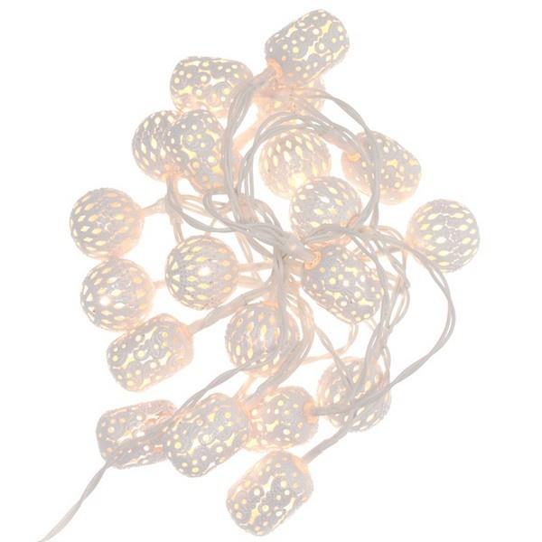 Maroq White - Electric String Light Delight Decor House Of Little Dreams