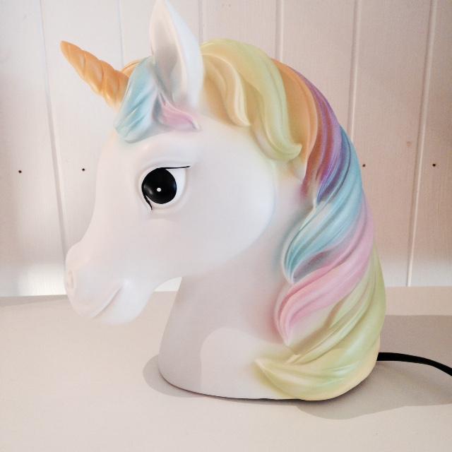 Unicorn Rainbow Table Lamp Lamp MDI House Of Little Dreams